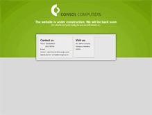 Tablet Screenshot of consolgroup.biz